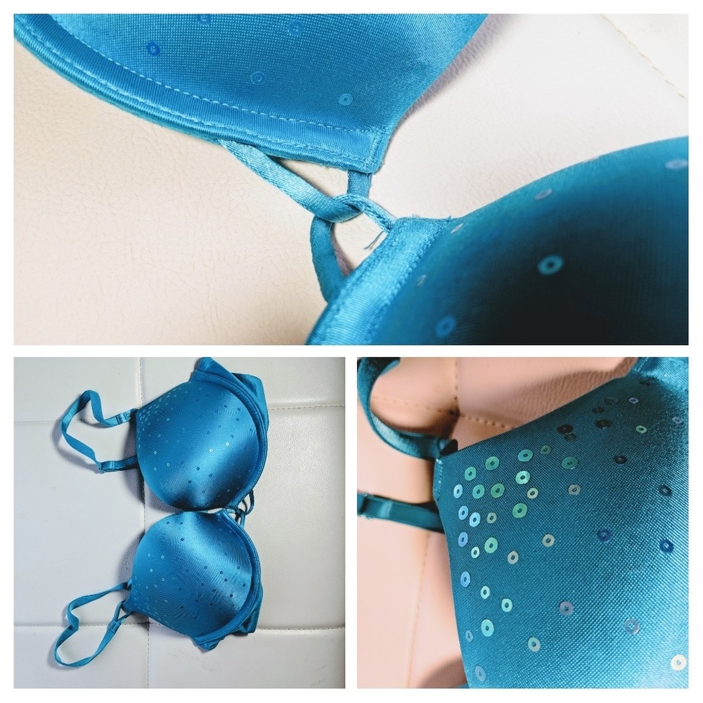 Victoria's Secret Miraculous Plunge Bra 34B